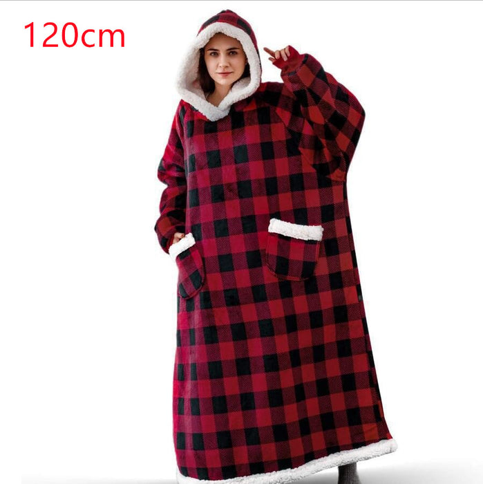 Wearable Blanket Hoodie — Unisex Oversized