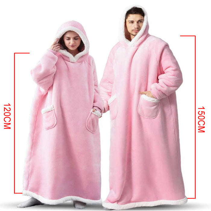 Wearable Blanket Hoodie — Unisex Oversized