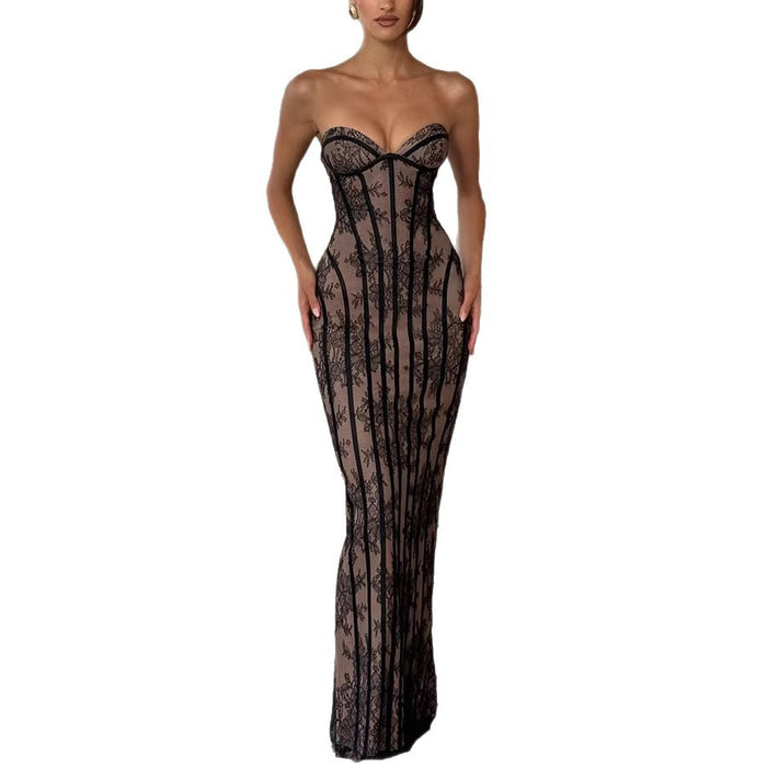 Lace Off-Shoulder Bodycon Dress — Women's
