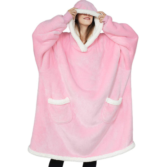Wearable Blanket Hoodie — Unisex Oversized
